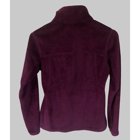 Patagonia Re-Tool SnapT Pullover Womens S Polartec Thermal Pro Fleece Violet Red - Picture 2 of 8